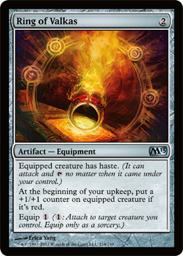 Ring of Valkas (Magic 2013 Core Set) Medium Play