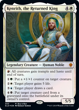 Kenrith, the Returned King (Throne of Eldraine) Near Mint
