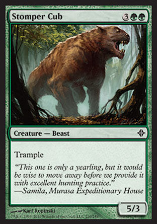 Stomper Cub (Rise of the Eldrazi) Light Play