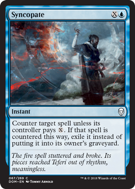 Syncopate (Dominaria) Medium Play