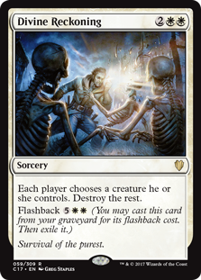 Divine Reckoning (Commander 2017) Light Play