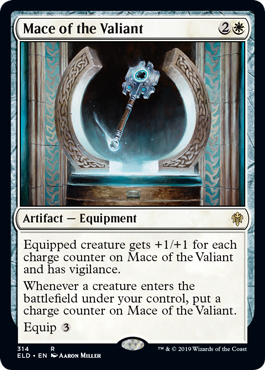 Mace of the Valiant (Throne of Eldraine) Light Play