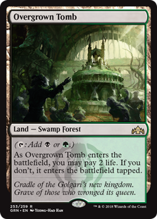 Overgrown Tomb (Guilds of Ravnica) Near Mint
