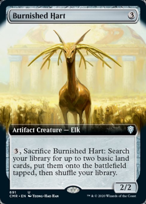 Burnished Hart (Extended Art) (Commander Legends) Near Mint