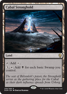 Cabal Stronghold (Dominaria) Near Mint