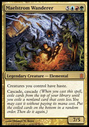 Maelstrom Wanderer (Commander's Arsenal) Near Mint Foil