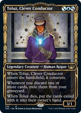Toluz, Clever Conductor (Showcase) (Streets of New Capenna) Near Mint