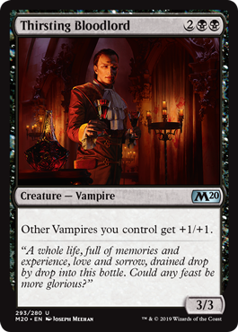 Thirsting Bloodlord (Magic 2020 Core Set) Near Mint