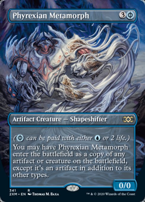 Phyrexian Metamorph (Borderless) (Double Masters) Near Mint