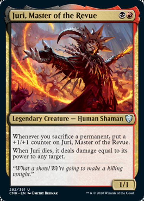 Juri, Master of the Revue (Commander Legends) Medium Play Foil