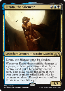 Etrata, the Silencer (Guilds of Ravnica) Medium Play