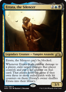 Etrata, the Silencer (Guilds of Ravnica) Near Mint Foil