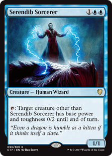 Serendib Sorcerer (Commander 2017) Light Play