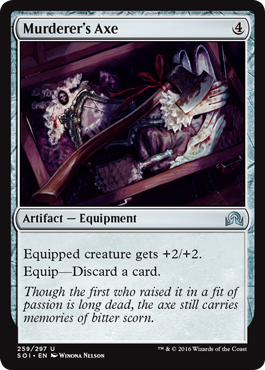 Murderer's Axe (Shadows Over Innistrad) Near Mint