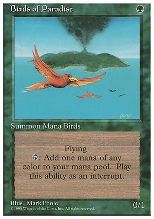Birds of Paradise (4th Edition) Medium Play