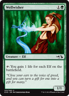 Wellwisher (Duel Decks Anthology: Elves vs Goblins) Near Mint