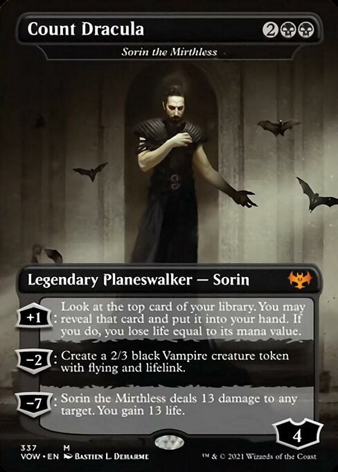 Count Dracula (Innistrad: Crimson Vow) Near Mint Foil