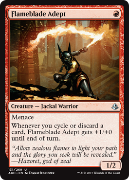 Flameblade Adept (Amonkhet) Light Play