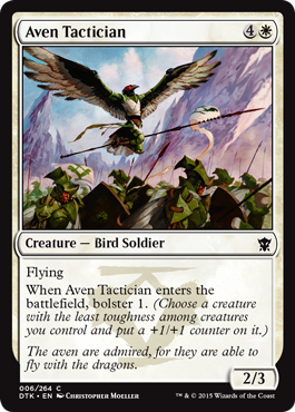 Aven Tactician (Dragons of Tarkir) Near Mint