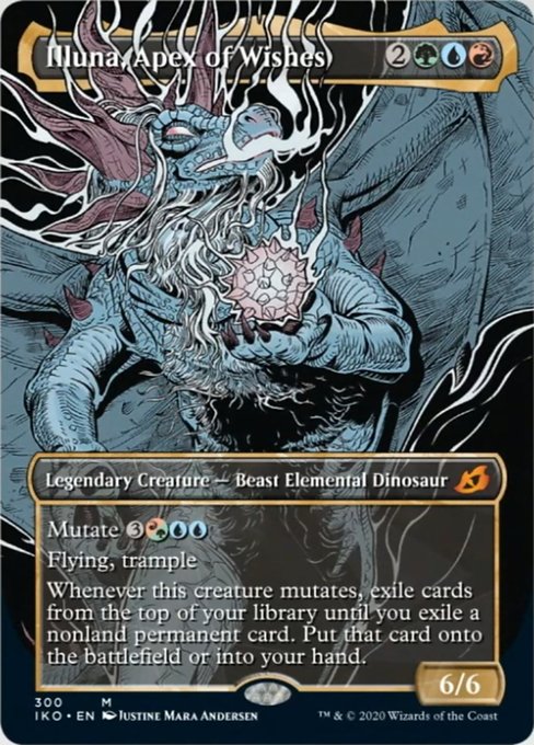 Illuna Apex Of Wishes (Showcase) (Ikoria: Lair of Behemoths) Near Mint