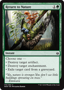 Return to Nature (War of the Spark) Near Mint