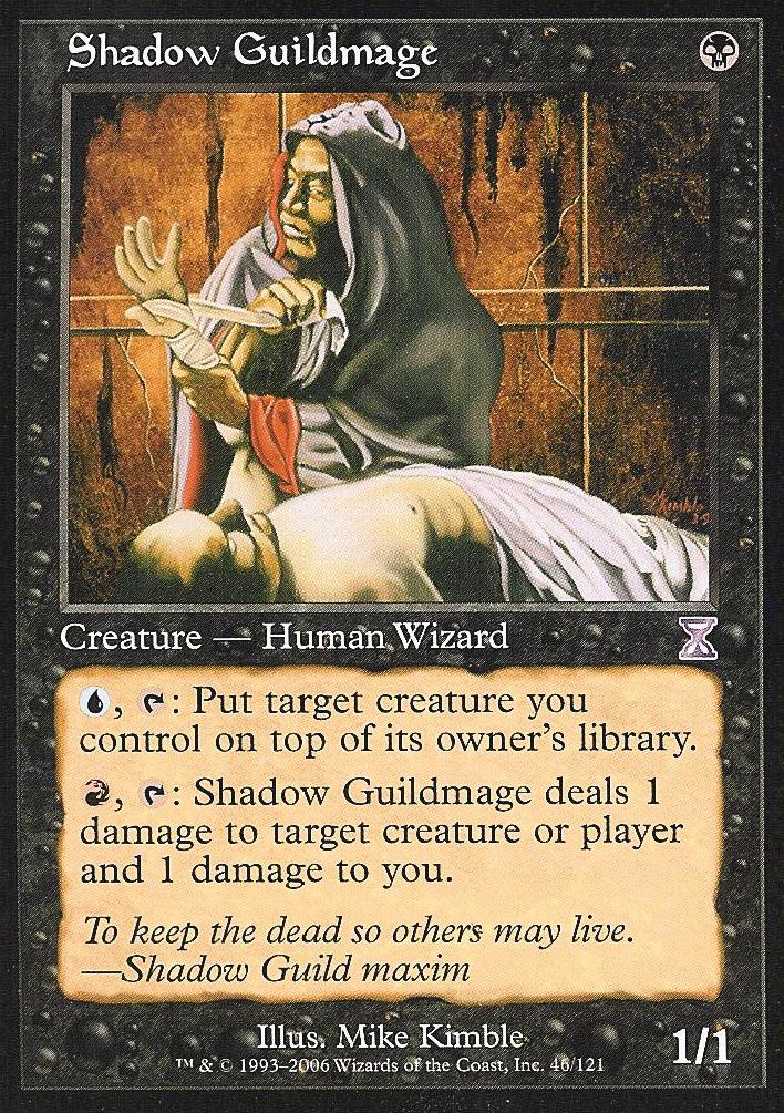 Shadow Guildmage (Time Spiral Time Shifted) Medium Play