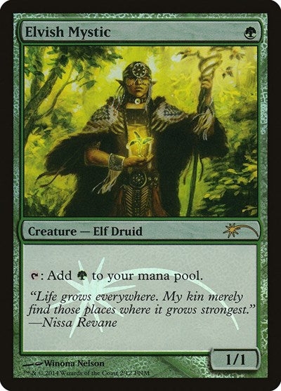 Elvish Mystic (Promos: FNM) Near Mint Foil