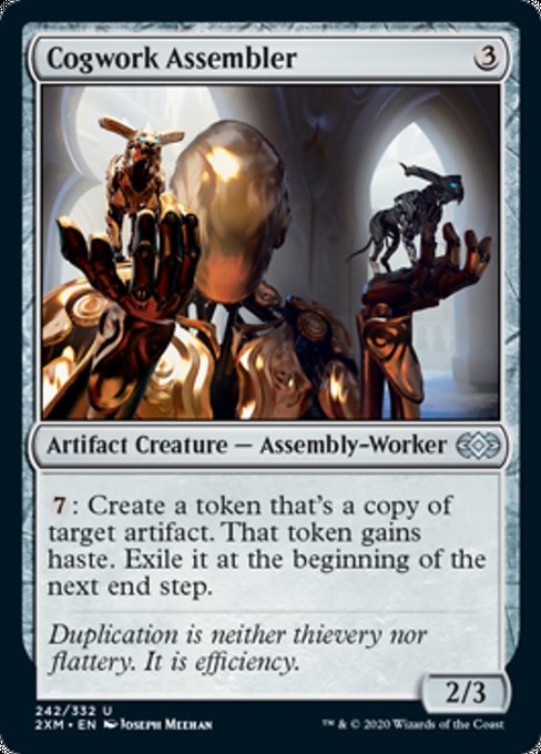 Cogwork Assembler (Double Masters) Near Mint Foil