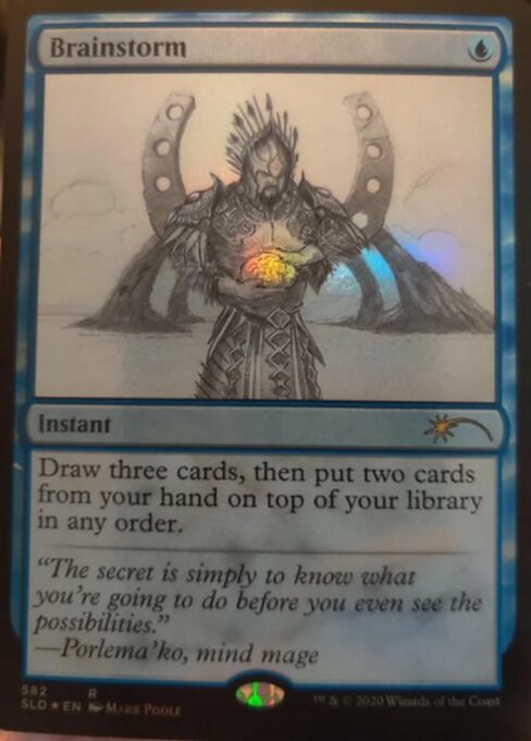 Brainstorm 582 (Secret Lair) Near Mint Foil
