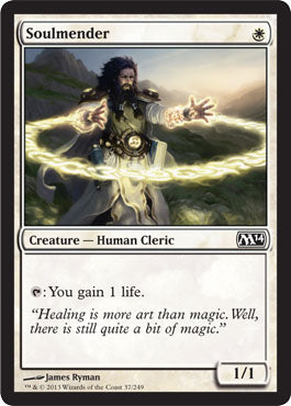 Soulmender (Magic 2014 Core Set) Medium Play