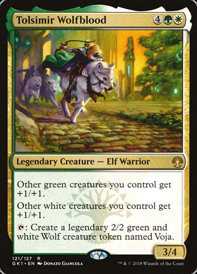 Tolsimir Wolfblood (Guilds of Ravnica: Guild Kits) Near Mint