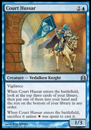 Court Hussar (Commander) Medium Play