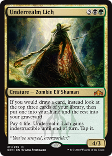 Underrealm Lich (Guilds of Ravnica) Near Mint