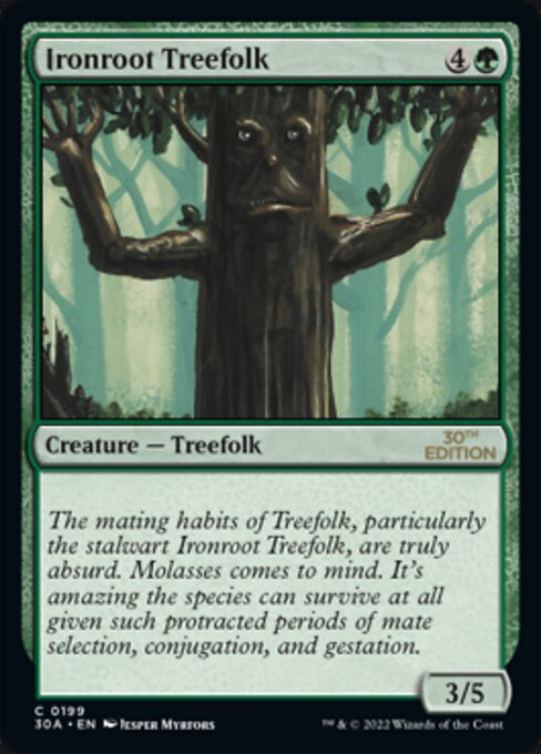 Ironroot Treefolk|0|0|0.00