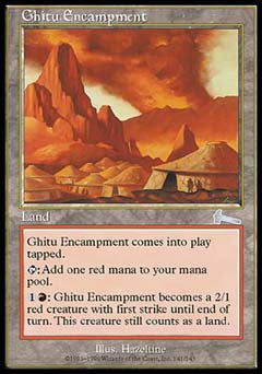 Ghitu Encampment (Urza's Legacy) Near Mint Foil