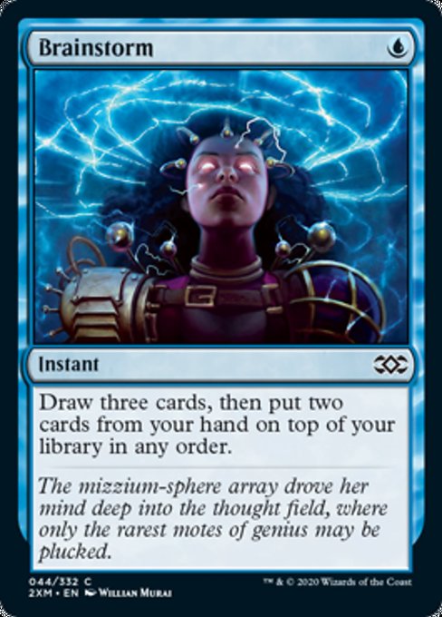 Brainstorm (Double Masters) Near Mint