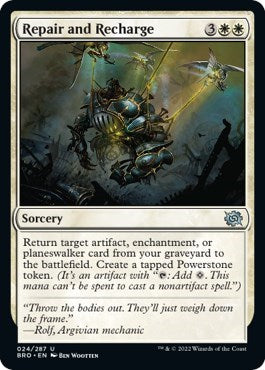 Repair and Recharge (The Brothers' War) Near Mint