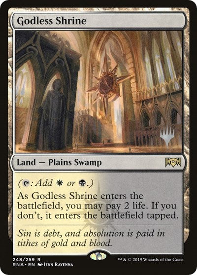 Godless Shrine (Promo Pack: Throne of Eldraine) Near Mint