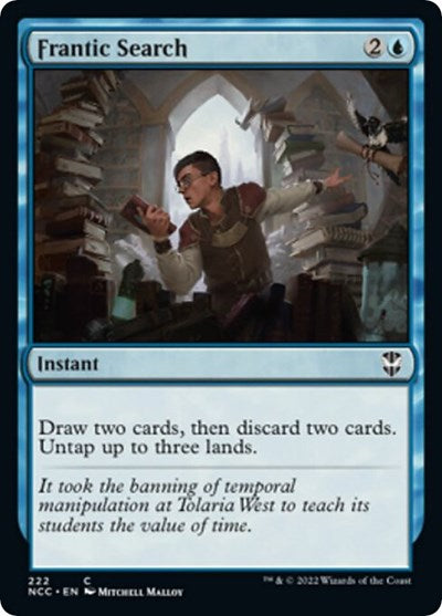 Frantic Search (Commander: Streets of New Capenna) Near Mint