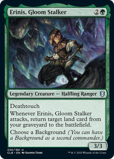 Erinis, Gloom Stalker (Commander Legends: Battle for Baldur's Gate) Near Mint