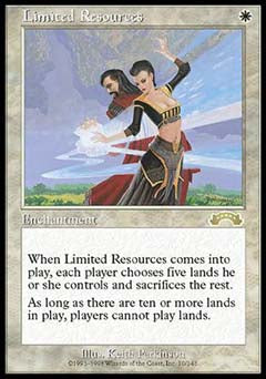 Limited Resources (Exodus) Medium Play