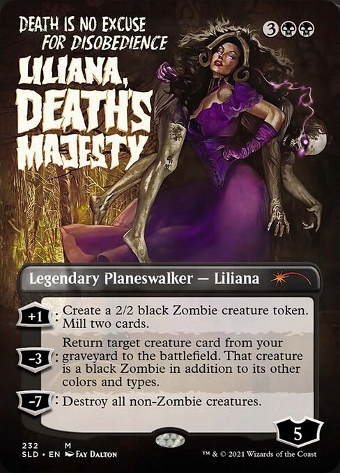 Liliana, Death's Majesty (Secret Lair) Near Mint Foil