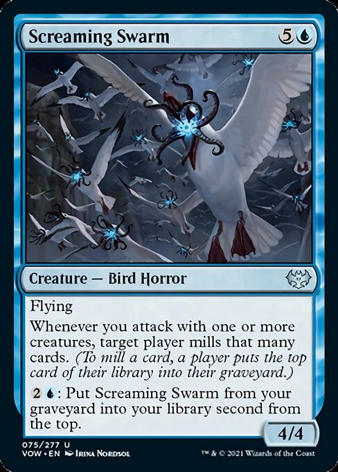 Screaming Swarm (Innistrad: Crimson Vow) Near Mint