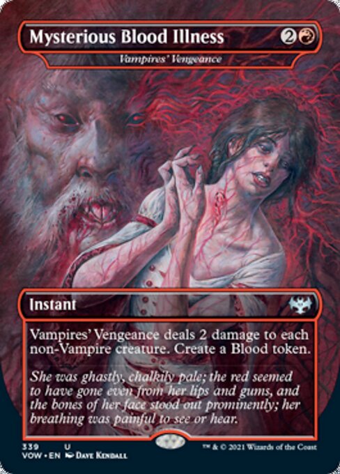 Mysterious Blood Illness (Innistrad: Crimson Vow) Near Mint