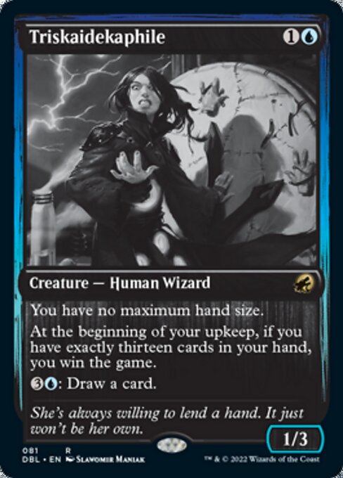 Triskaidekaphile (Innistrad: Double Feature) Near Mint Foil