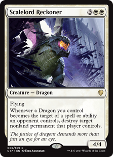 Scalelord Reckoner (Commander 2017) Light Play