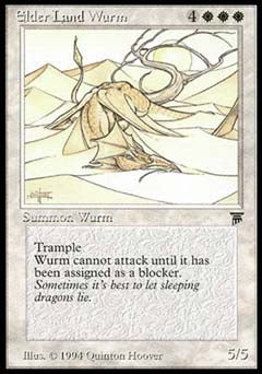 Elder Land Wurm (Legends) Light Play