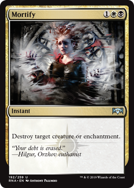 Mortify (Ravnica Allegiance) Near Mint Foil