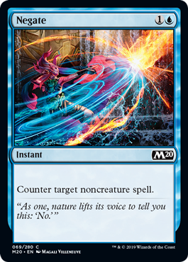 Negate (Magic 2020 Core Set) Near Mint