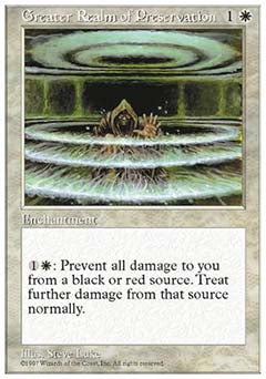 Greater Realm of Preservation (5th Edition) Near Mint